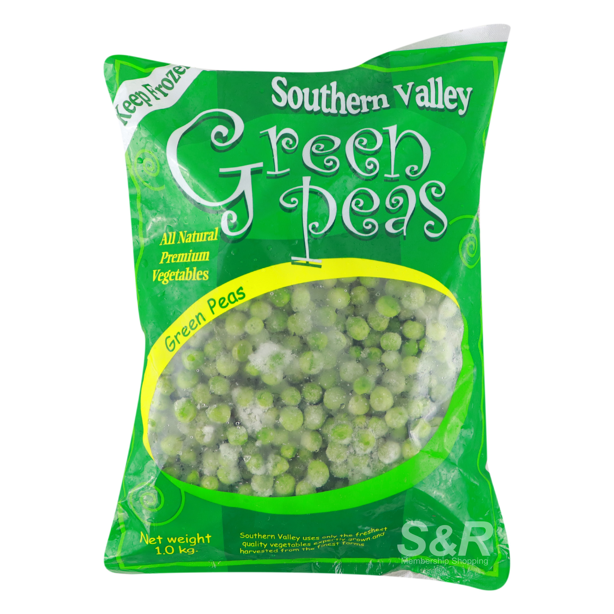 Southern Valley Green Peas 1kg